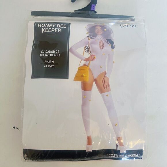 NWT Women's Honey Bee Keeper Halloween Costume Size XL - Picture 2 of 6